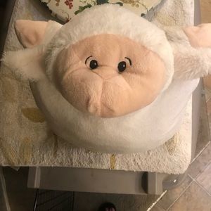 Silver one kids pillow